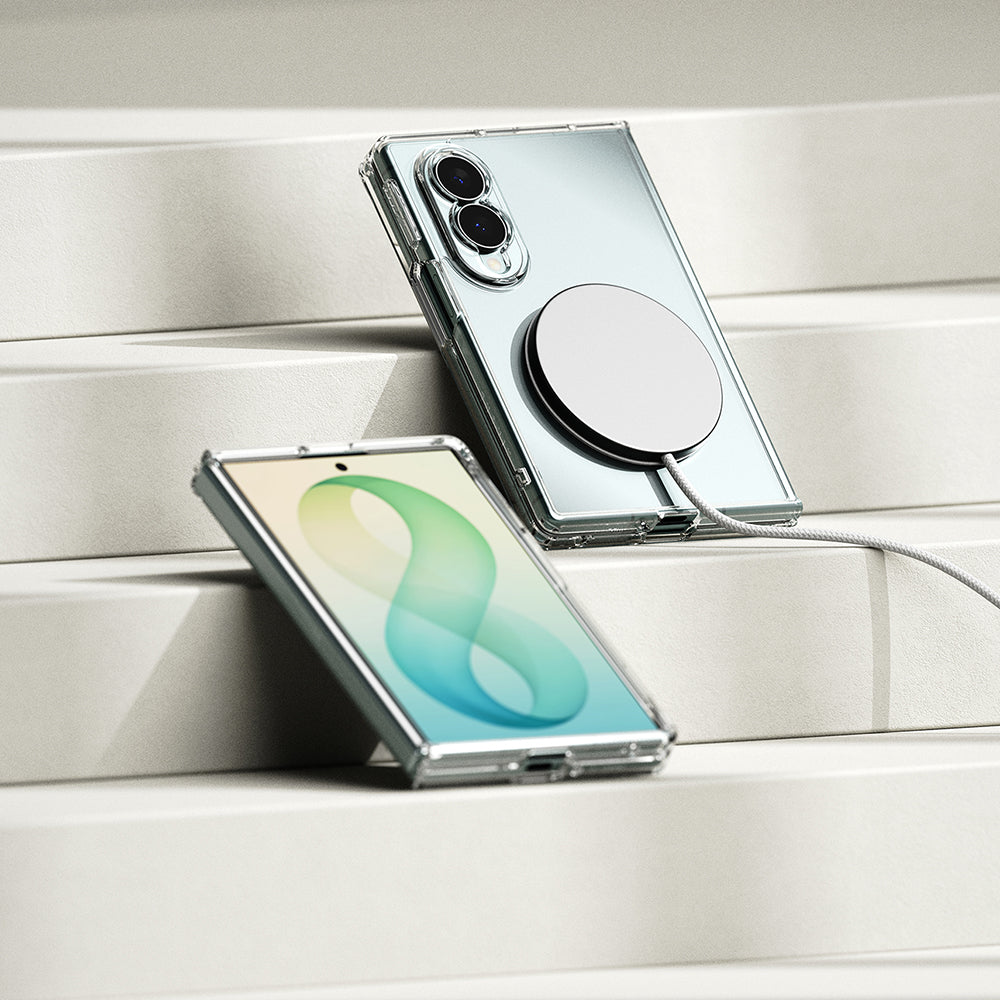 MagSafe maska za Samsung Galaxy Z Fold8 F971, Ringke, Fusion, providna