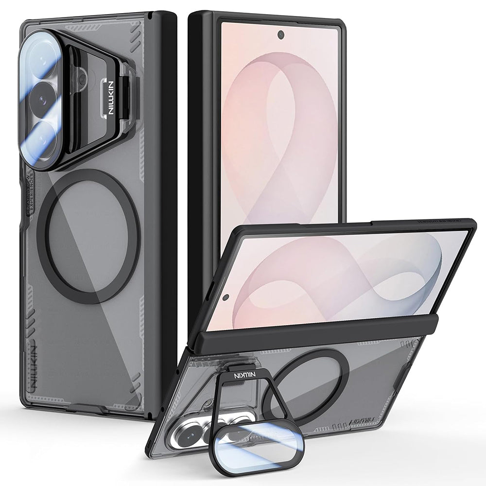 MagSafe futrola za Samsung Galaxy Z Fold8 Ultra F976, Nillkin, Iceblade Prop sa izrezom za kameru, Crna