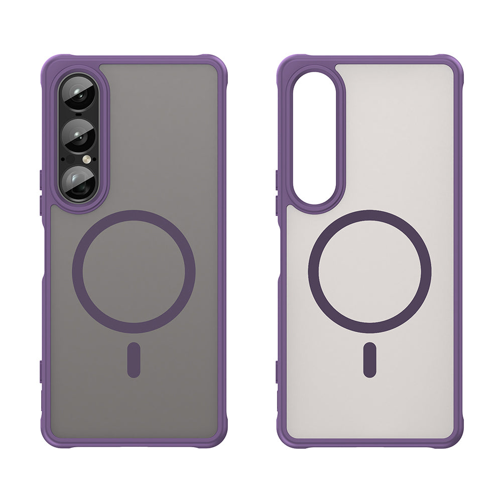 MagSafe futrola za Sony Xperia 1 VII, Techsuit, HaloFrost II, Ljubičasta