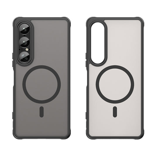 MagSafe futrola za Sony Xperia 1 VII, Techsuit, HaloFrost II, Crna