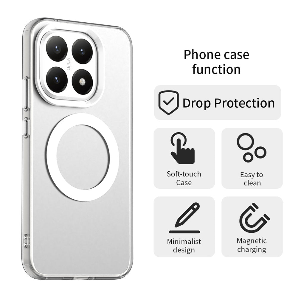 Futrola MagSafe za Xiaomi 15T, Techsuit, CandyCase, Bela