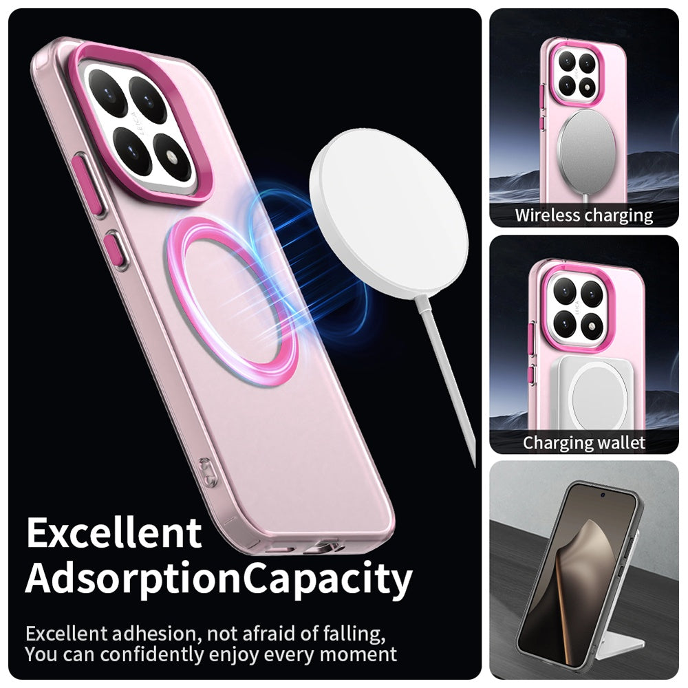 Futrola MagSafe za Xiaomi 15T, Techsuit, CandyCase, Roze