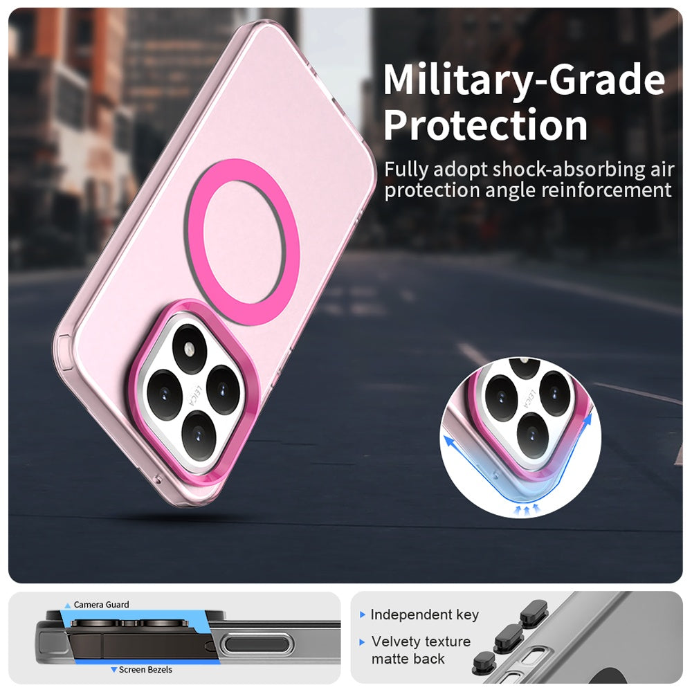 Futrola MagSafe za Xiaomi 15T, Techsuit, CandyCase, Roze