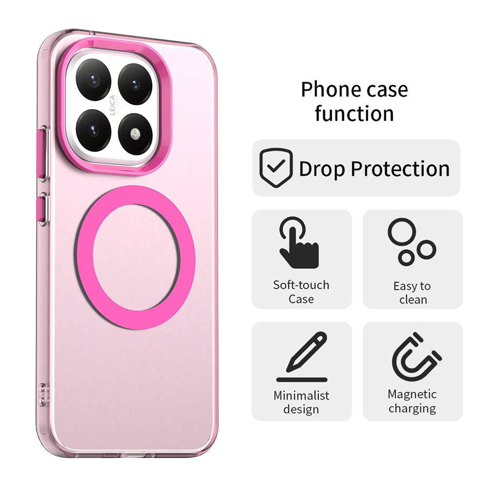 Futrola MagSafe za Xiaomi 15T, Techsuit, CandyCase, Roze