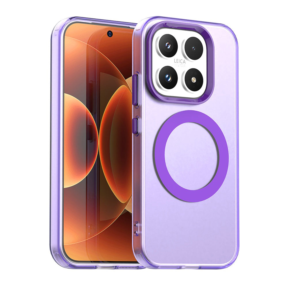 Husa MagSafe za Xiaomi 17, Techsuit, CandyCase, Ljubičasta