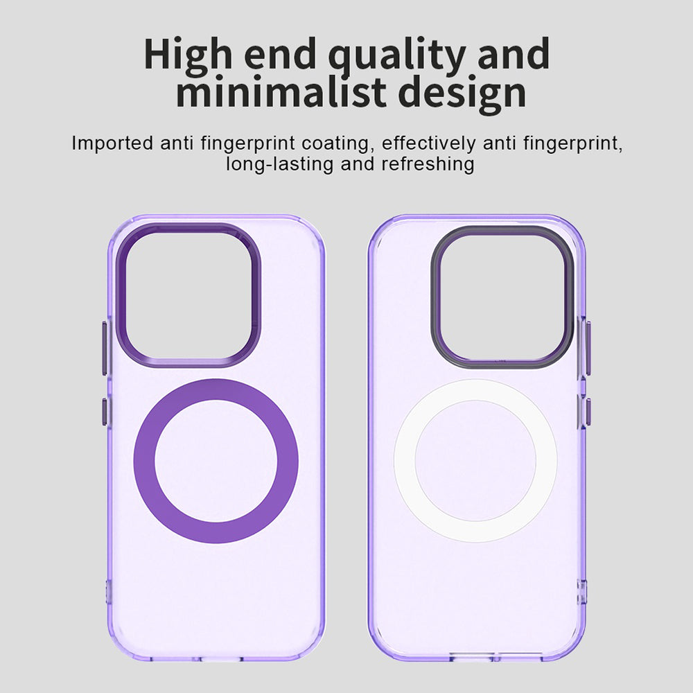 Husa MagSafe za Xiaomi 17, Techsuit, CandyCase, Ljubičasta