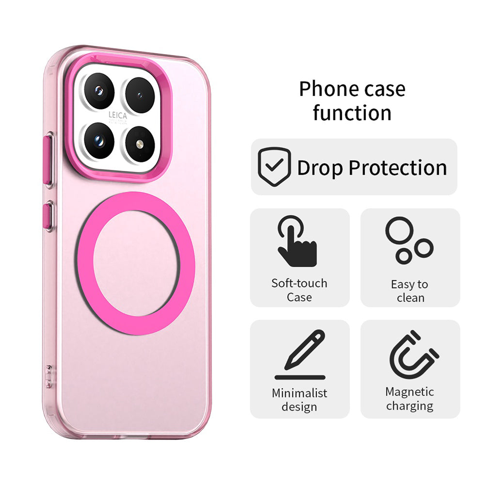 Futrola MagSafe za Xiaomi 17, Techsuit, CandyCase, Roze