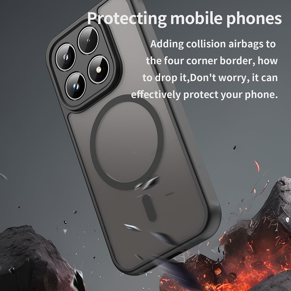 Futrola MagSafe za Xiaomi 17, Techsuit, HaloFrost II, Zlatna