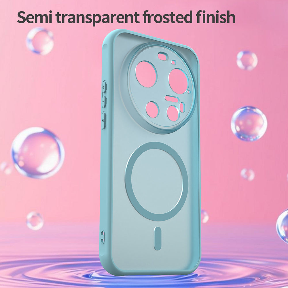 Futrola MagSafe za Xiaomi 17 Ultra, Techsuit, HaloFrost II, Svijetlo Zelena