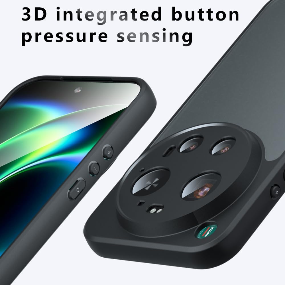 Futrola MagSafe za Xiaomi 17 Ultra, Techsuit, PureFrost, Satin Crna