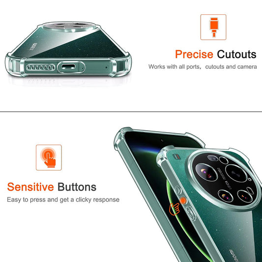 MagSafe futrola za Xiaomi 17 Ultra, Techsuit, Shockproof, Providna