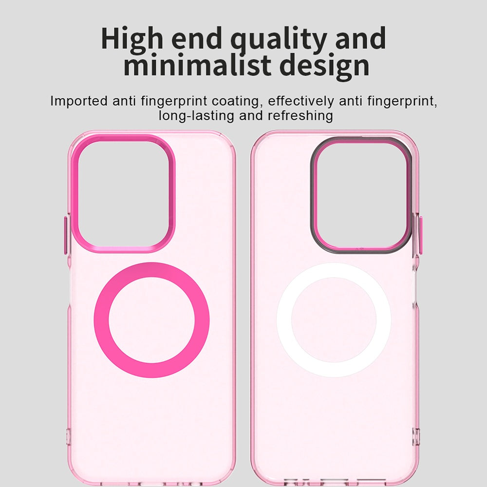 MagSafe futrola za Xiaomi Poco C85 4G / Redmi 15C 5G / 15C 4G, Techsuit, CandyCase, Roze