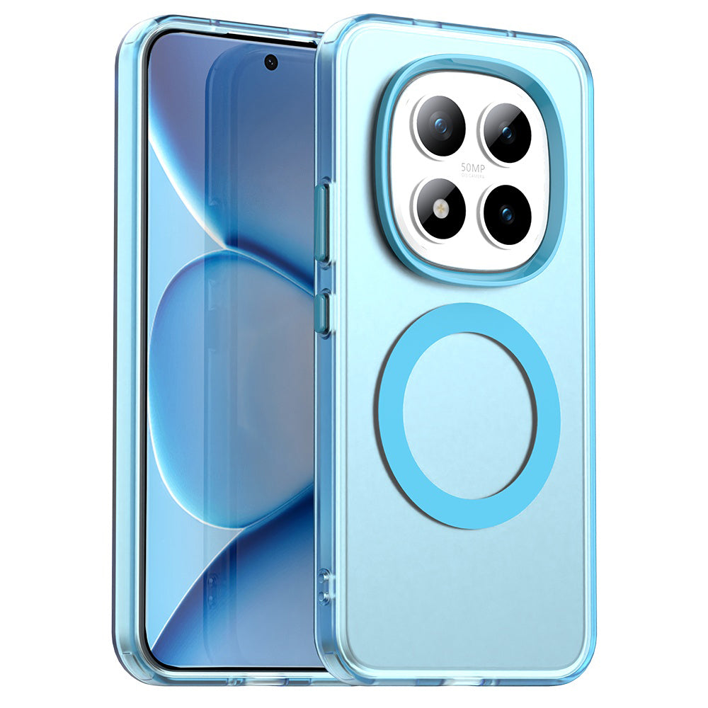 Futrola MagSafe za Xiaomi Poco M8 Pro / Redmi Note 15 Pro+ 5G, Techsuit, CandyCase, Plava