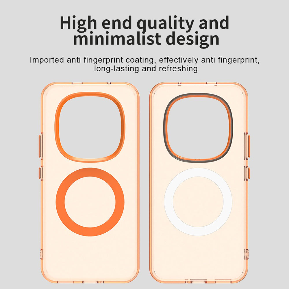 Futrola MagSafe za Xiaomi Poco M8 Pro / Redmi Note 15 Pro+ 5G, Techsuit, CandyCase, Narandžasta