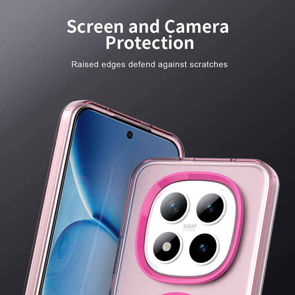 Futrola MagSafe za Xiaomi Poco M8 Pro / Redmi Note 15 Pro+ 5G, Techsuit, CandyCase, Roze