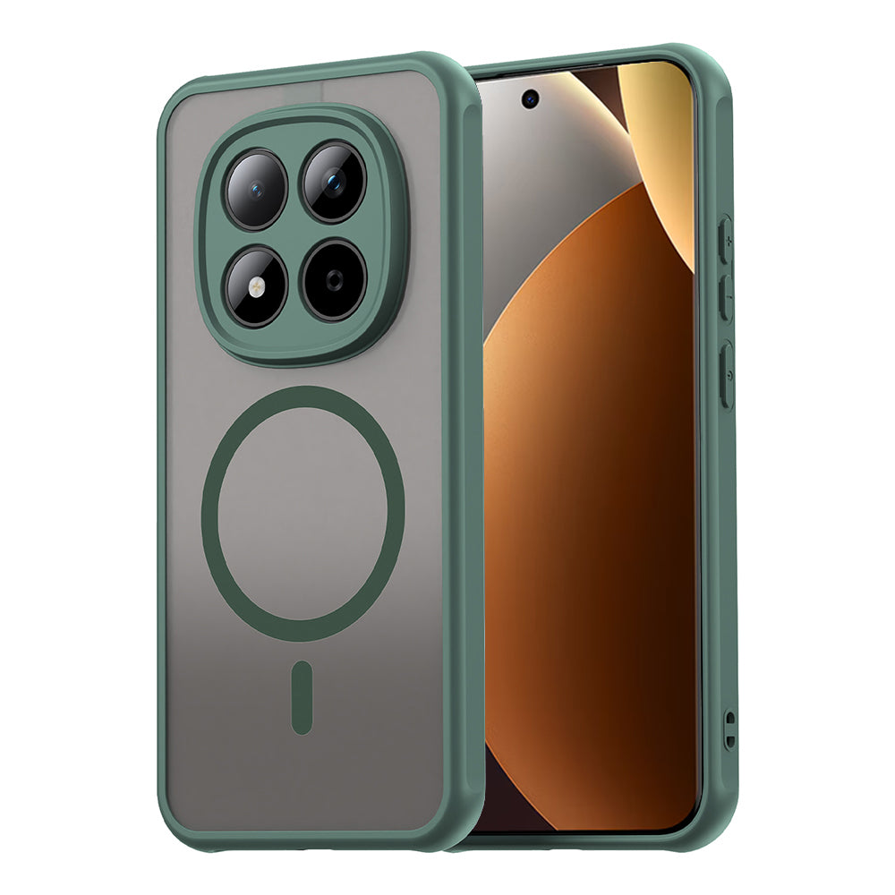 Futrola MagSafe za Xiaomi Poco M8 Pro / Redmi Note 15 Pro+ 5G, Techsuit, HaloFrost II, Zelena