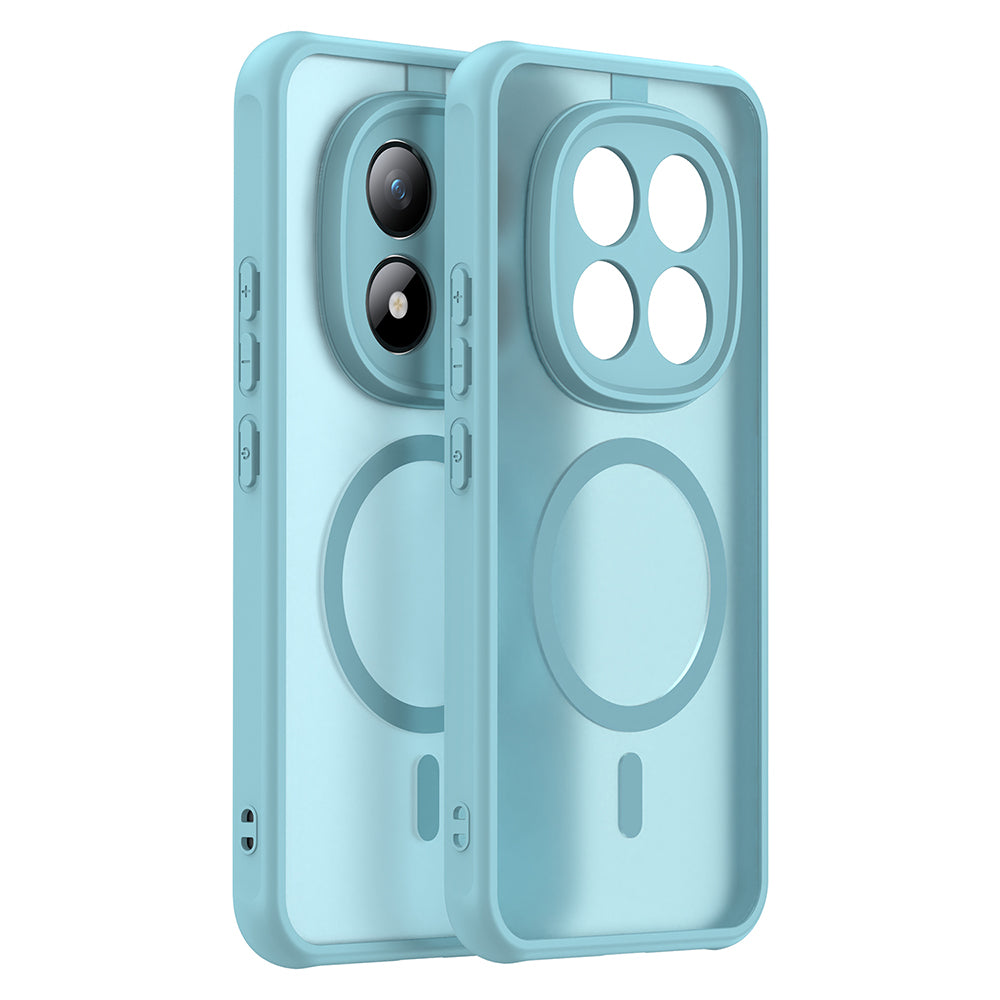 Futrola MagSafe za Xiaomi Poco M8 Pro / Redmi Note 15 Pro+ 5G, Techsuit, HaloFrost II, Svijetlo zelena