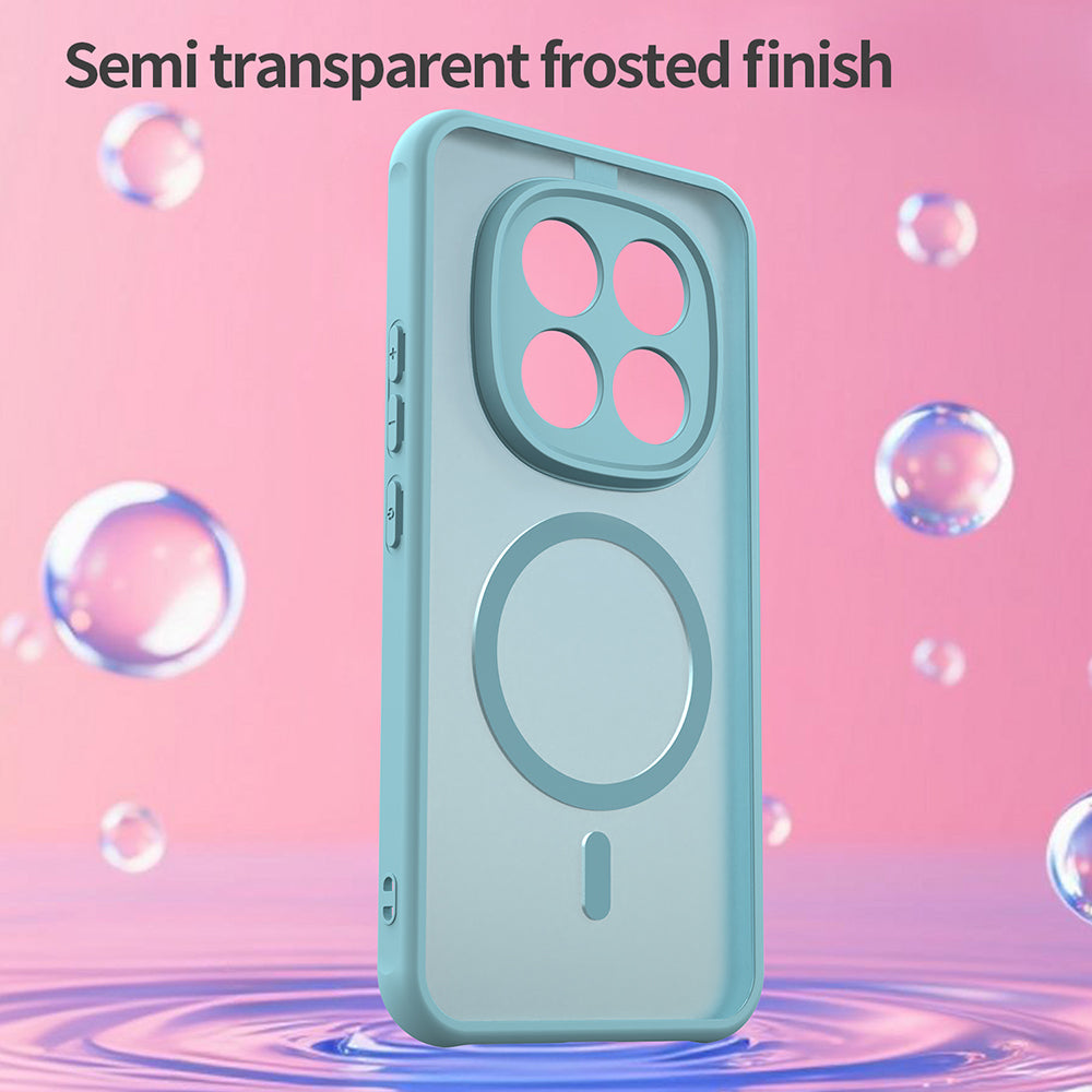 Futrola MagSafe za Xiaomi Poco M8 Pro / Redmi Note 15 Pro+ 5G, Techsuit, HaloFrost II, Svijetlo zelena