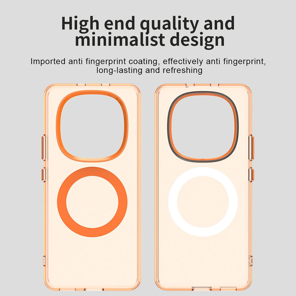 Futrola MagSafe za Xiaomi Poco M8 / Redmi Note 15 5G / Note 15 4G, Techsuit, CandyCase, Narandžasta