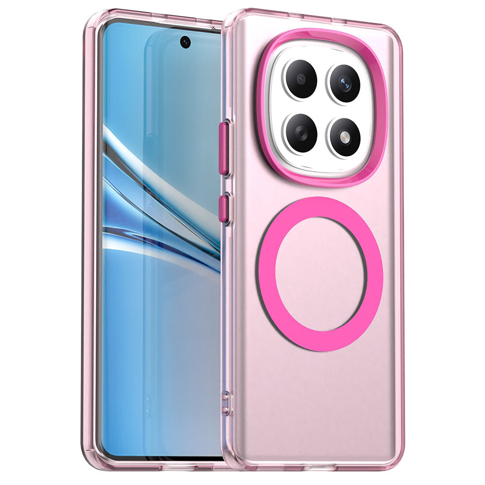 Futrola MagSafe za Xiaomi Poco M8 / Redmi Note 15 5G / Note 15 4G, Techsuit, CandyCase, Roze