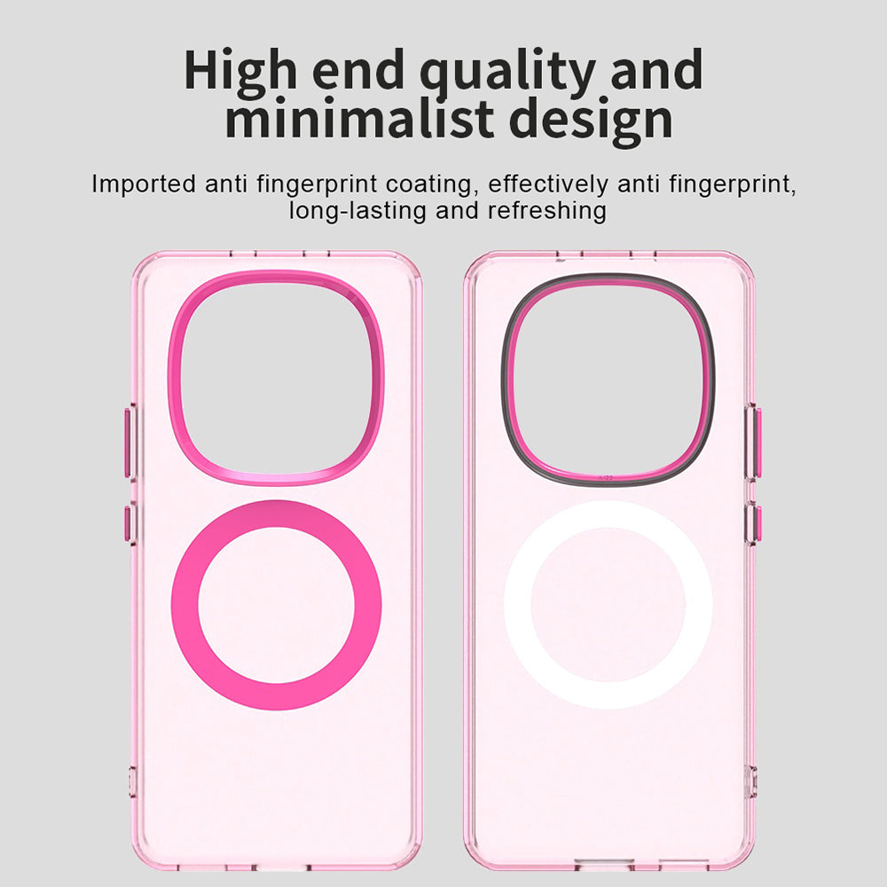 Futrola MagSafe za Xiaomi Poco M8 / Redmi Note 15 5G / Note 15 4G, Techsuit, CandyCase, Roze