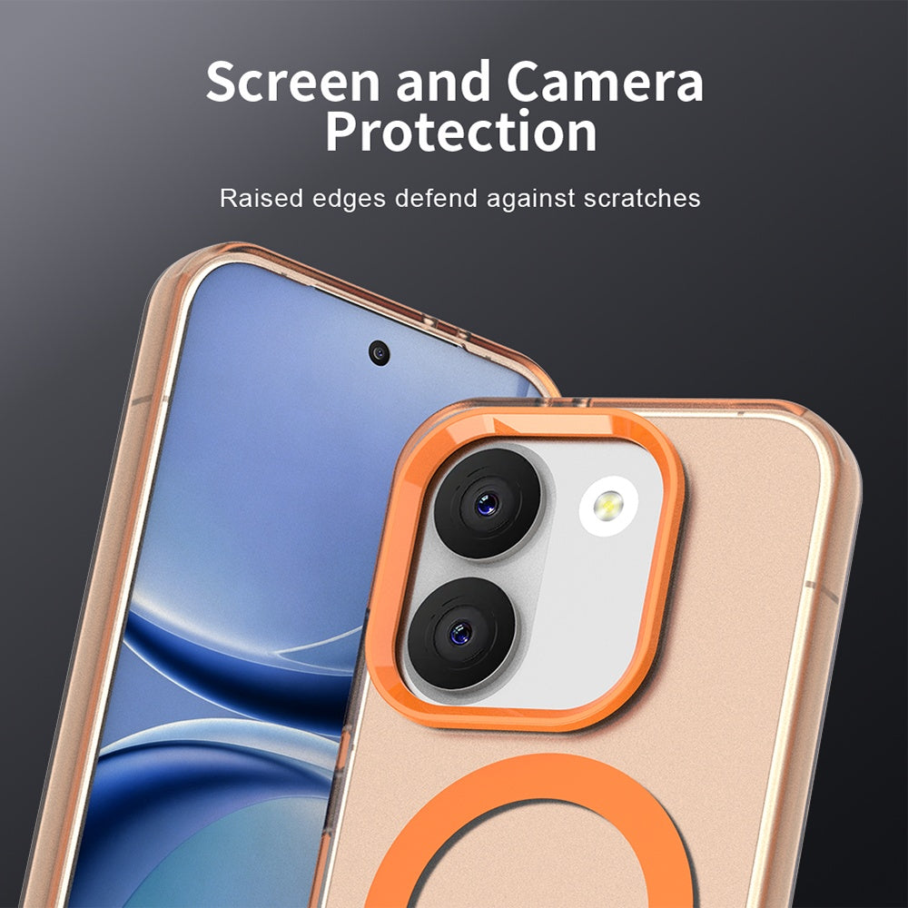 MagSafe futrola za Xiaomi Poco X8 Pro, Techsuit, CandyCase, Narandžasta