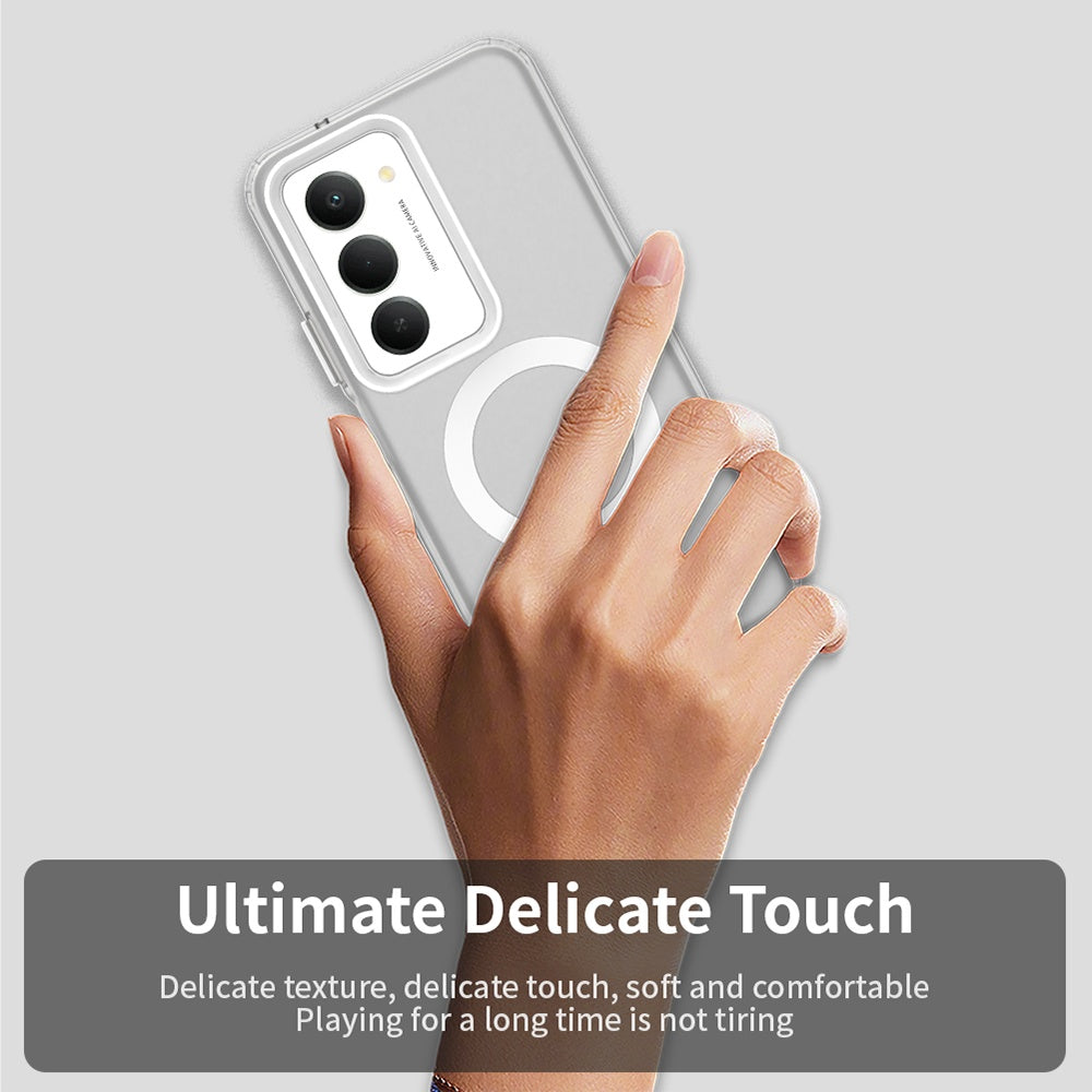 Futrola MagSafe za Xiaomi Redmi 15 5G / 15 4G, Techsuit, CandyCase, Bela