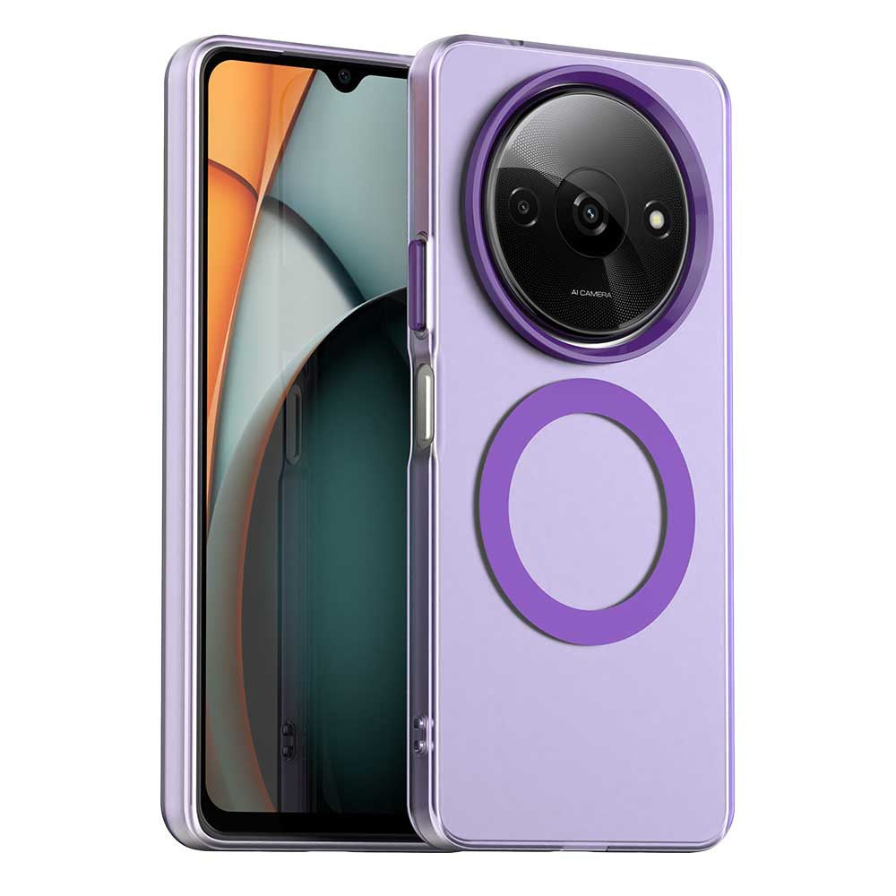 MagSafe futrola za Xiaomi Redmi A3x / A3, Techsuit, CandyCase, Ljubičasta