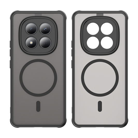 Futrola MagSafe za Xiaomi Redmi Note 15 Pro 4G, Techsuit, HaloFrost II, Crna