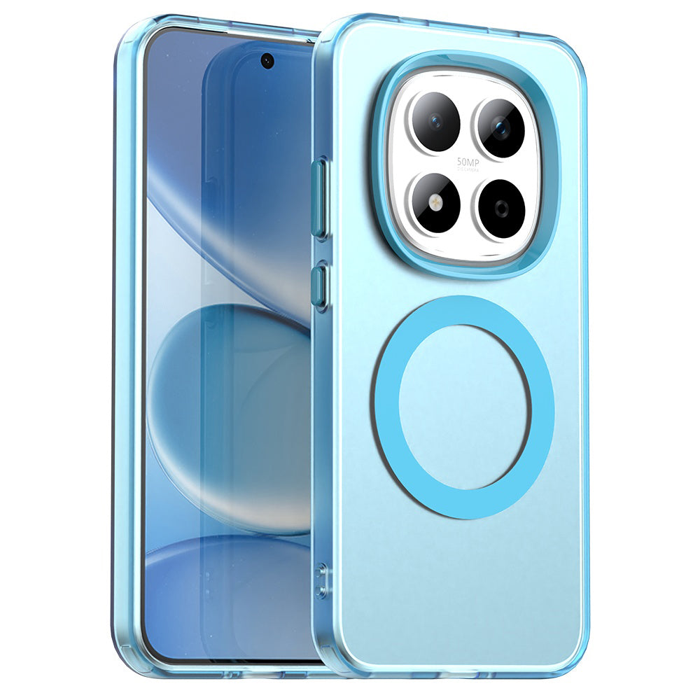Futrola MagSafe za Xiaomi Redmi Note 15 Pro 5G, Techsuit, CandyCase, Plava