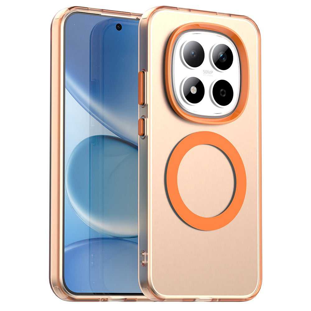 Futrola MagSafe za Xiaomi Redmi Note 15 Pro 5G, Techsuit, CandyCase, Narandžasta