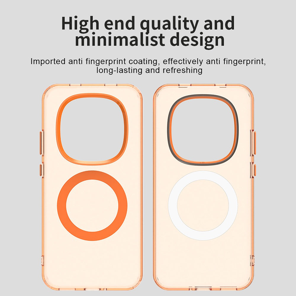 Futrola MagSafe za Xiaomi Redmi Note 15 Pro 5G, Techsuit, CandyCase, Narandžasta