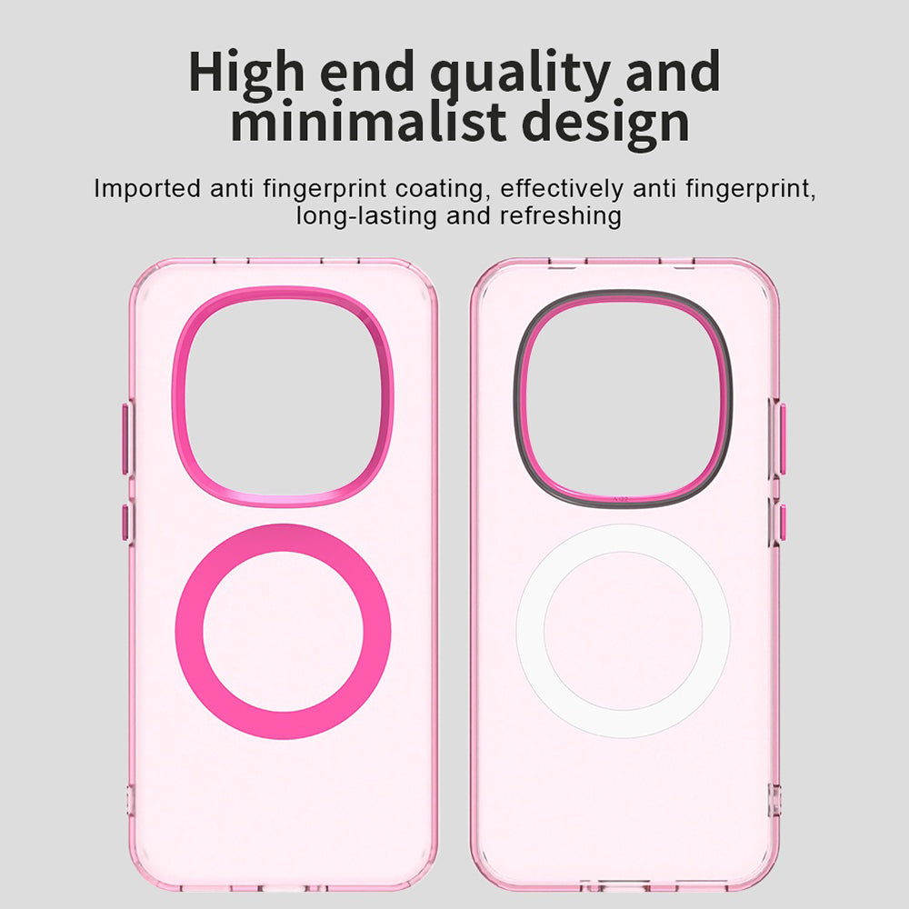 Futrola MagSafe za Xiaomi Redmi Note 15 Pro 5G, Techsuit, CandyCase, Roze