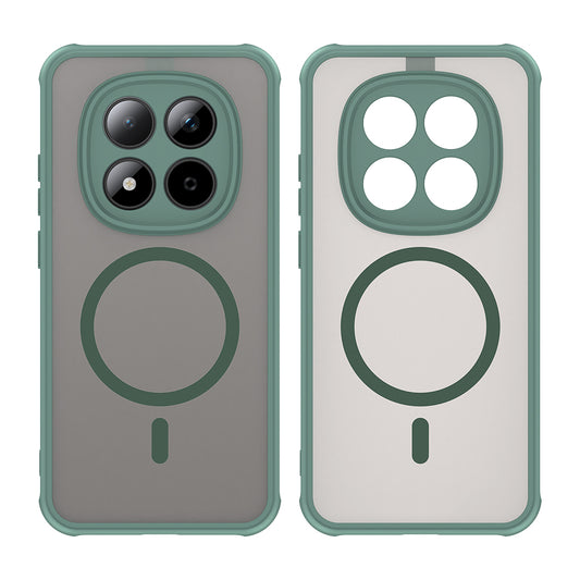 Futrola MagSafe za Xiaomi Redmi Note 15 Pro 5G, Techsuit, HaloFrost II, Zelena