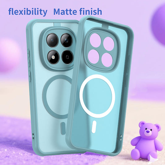 Futrola MagSafe za Xiaomi Redmi Note 15 Pro 5G, Techsuit, HaloFrost II, Svijetlo Zelena