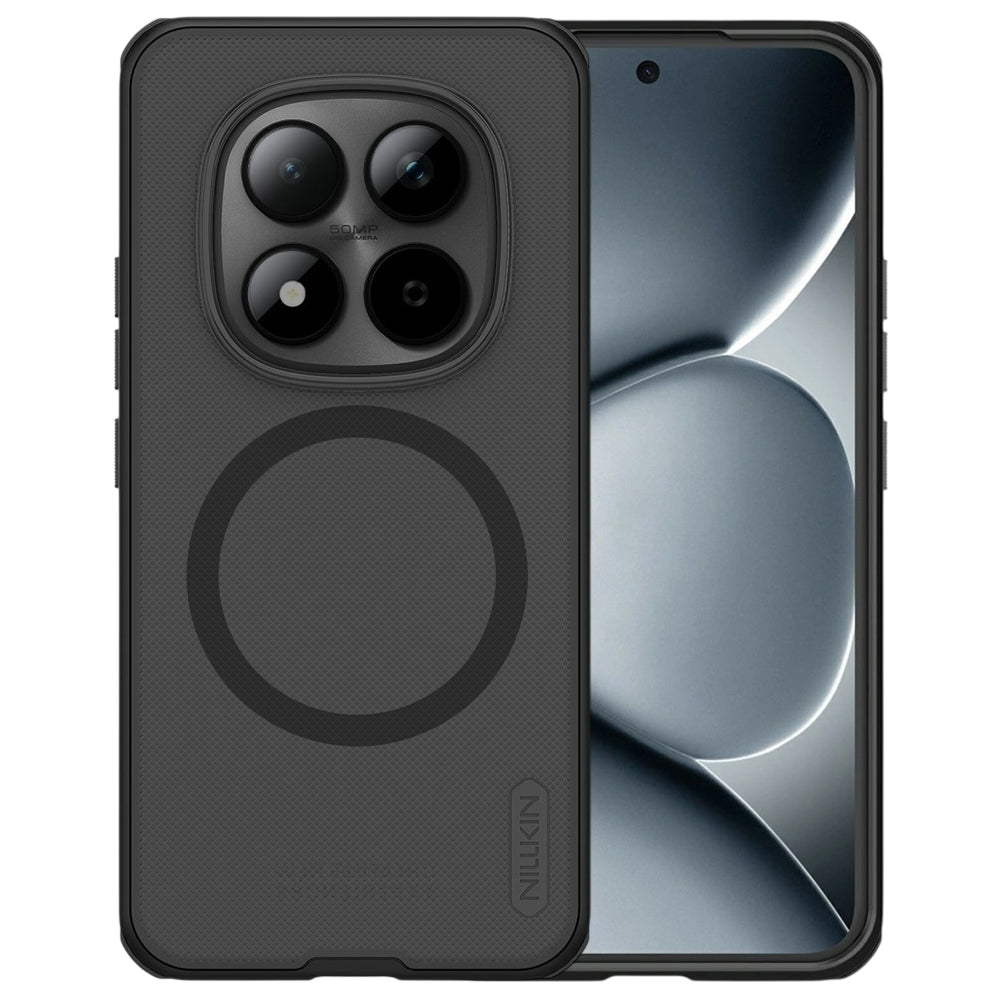 MagSafe futrola za Xiaomi Redmi Note 15 Pro+ 5G, Nillkin, Super Shield Pro, Crna Providna Satenska
