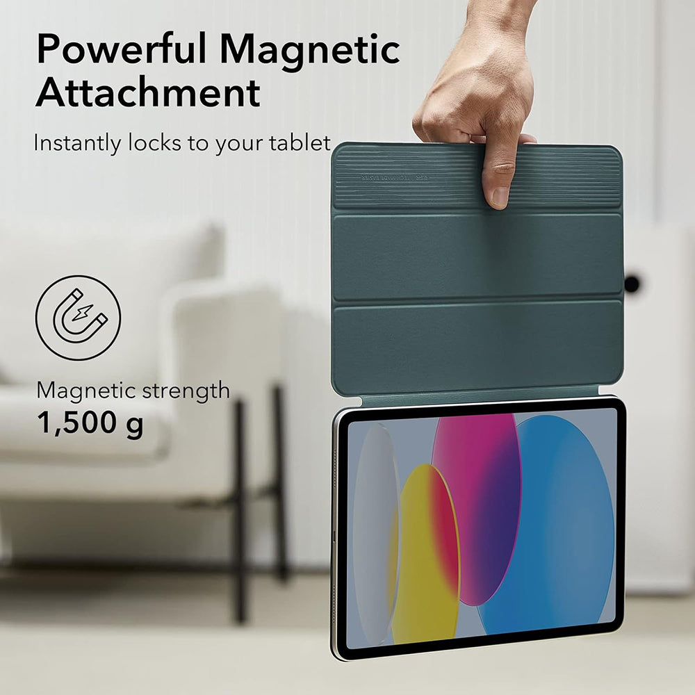 Futrola za Apple iPad (2025) / (2022), ESR, Rebound, Saten Zelena