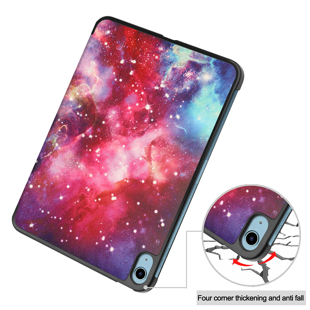 Futrola za Apple iPad (2025) / (2022), Techsuit, FoldPro Unicorn, Višebojna