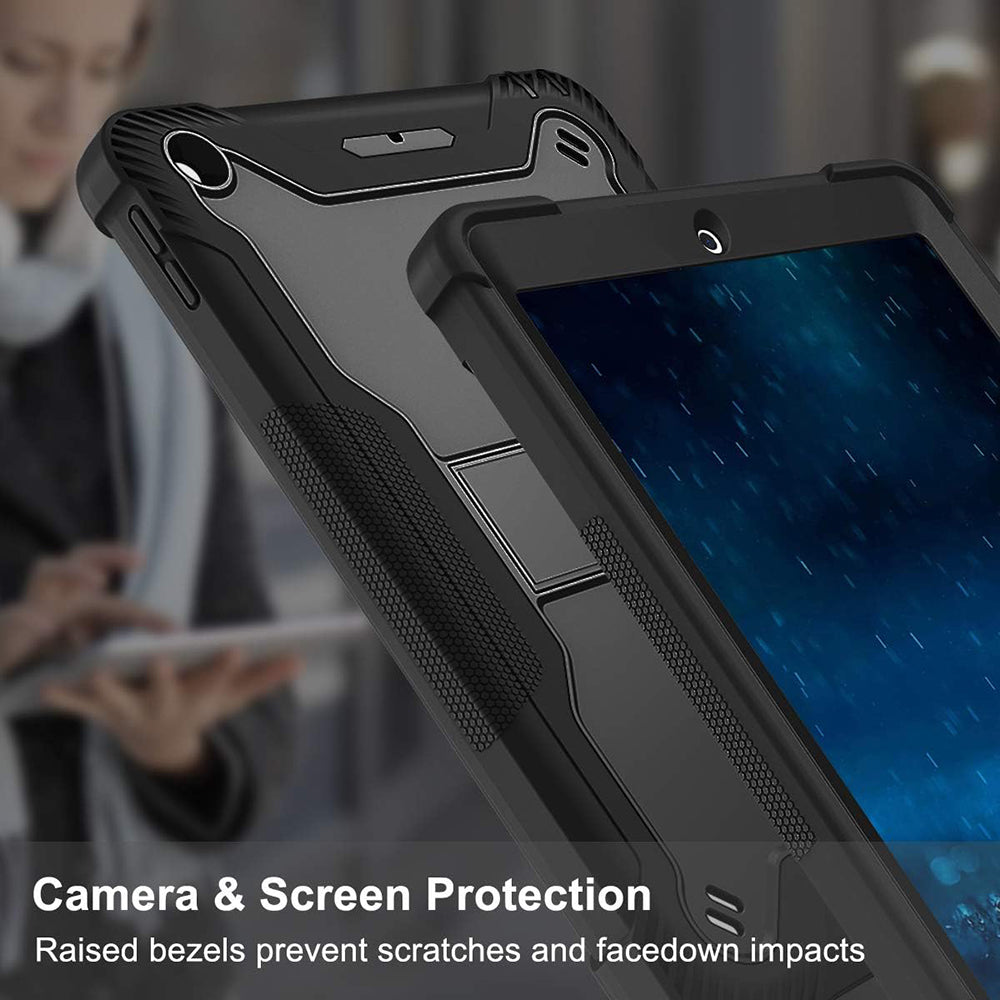 Futrola za Apple iPad 9.7 (2018) / 9.7 (2017), Techsuit, Rugged TabShell, Crna