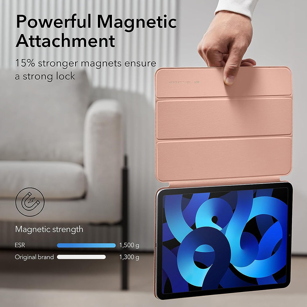Futrola za Apple iPad Air 11 (2024) / Air (2022) / Air (2020) / Pro 11 (2018), ESR, Rebound, Roze