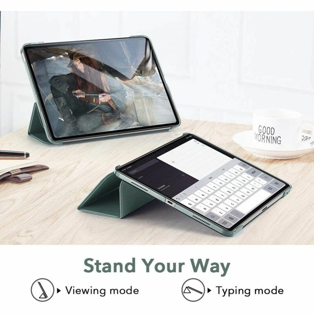 Futrola za Apple iPad Air 11 (2026) / iPad Air 11 (2025) / Air 11 (2024) / Air (2022) / Air (2020), ESR, Ascend Trifold, Zelena Saten