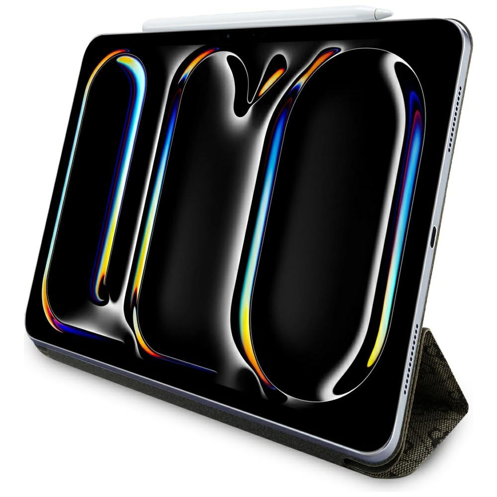 Futrola za Apple iPad Air 13 (2025) / Air 13 (2024), Guess, 4G Big Logo, Braon