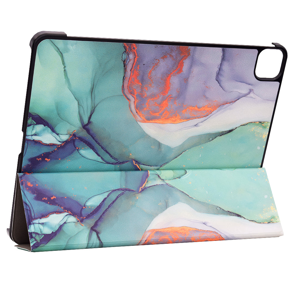 Futrola za Apple iPad Air 13 (2026) / Air 13 (2025) / Air 13 (2024), Techsuit, FoldPro Green Time, Multicolor