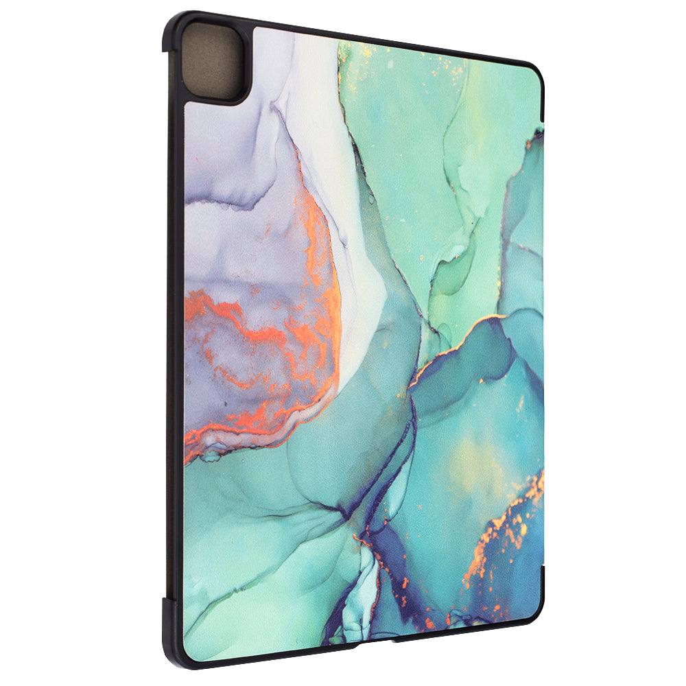Futrola za Apple iPad Air 13 (2026) / Air 13 (2025) / Air 13 (2024), Techsuit, FoldPro Green Time, Multicolor
