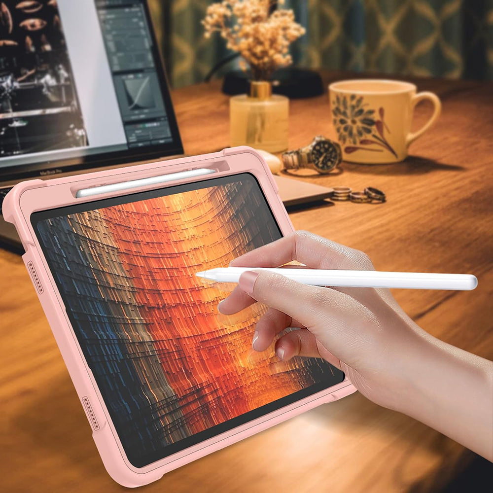 Futrola za Apple iPad Air 13 (2026) / Air 13 (2025) / Air 13 (2024), Techsuit, Rugged TabShell, Crna