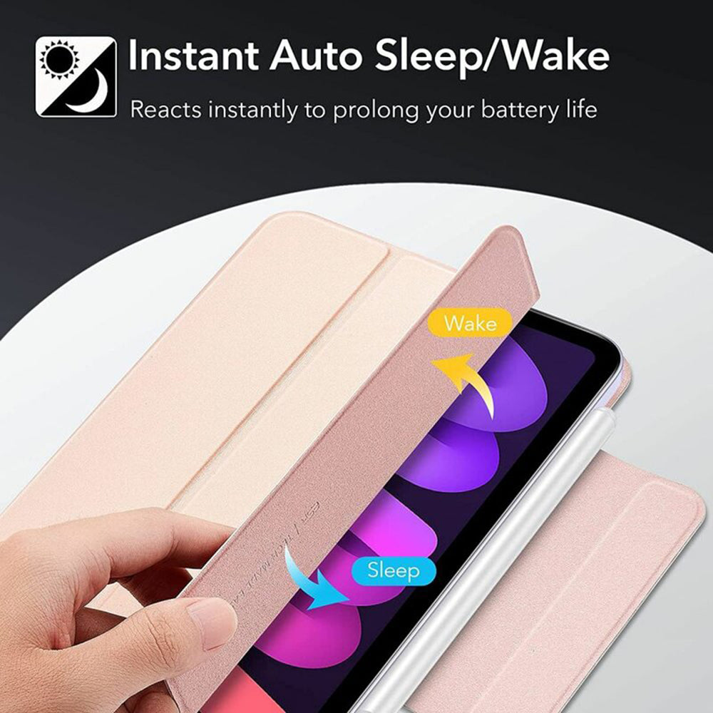 Futrola za Apple iPad mini (2024) / mini (2021), ESR, Rebound, Zlatno Roze