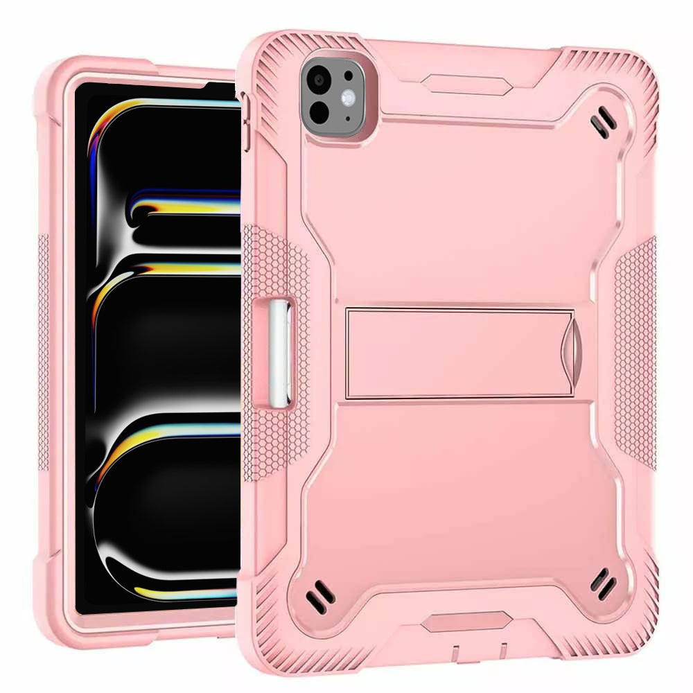 Futrola za Apple iPad Pro 11 (2024), Techsuit, Rugged TabShell, Roze