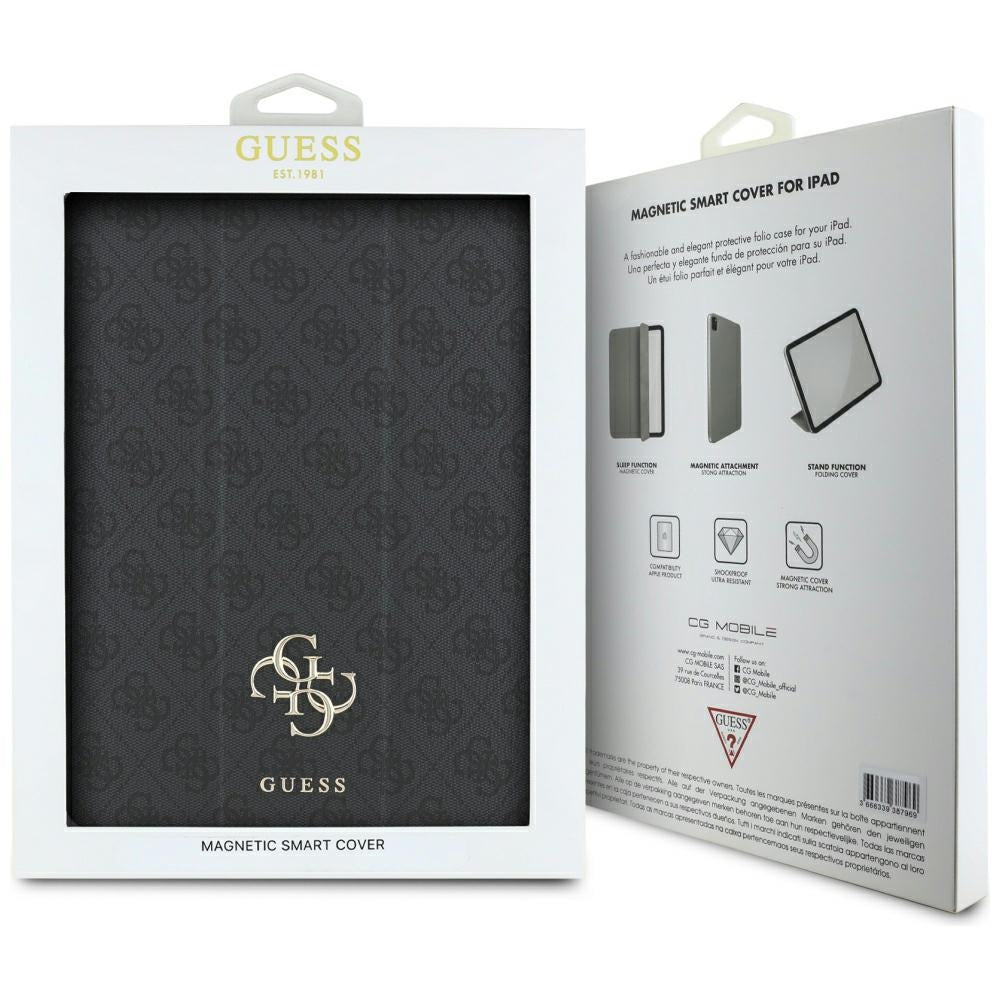 Futrola za Apple iPad Pro 13 (2024), Guess, 4G Big Logo, Crna