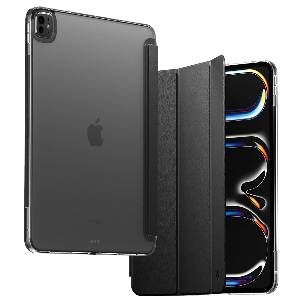 Futrola za Apple iPad Pro 13 (2024), Spigen, Liquid Air Folio, Crna ACS09439