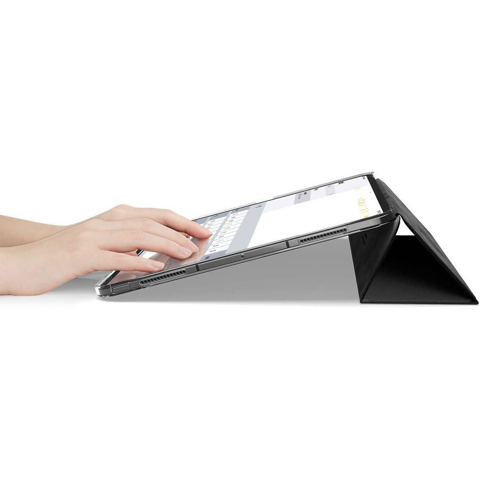 Futrola za Apple iPad Pro 13 (2024), Spigen, Liquid Air Folio, Crna ACS09439